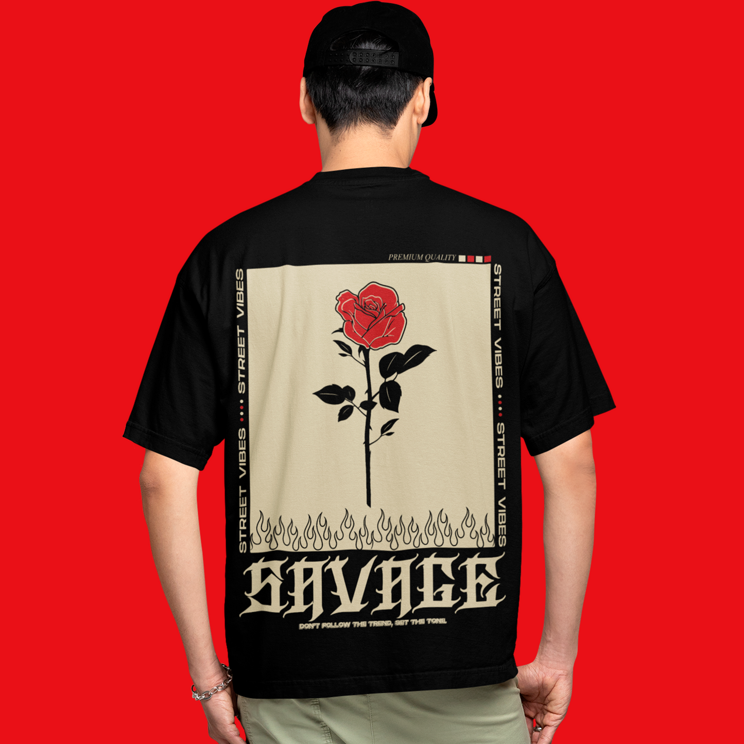 Camiseta Oversize - Savage