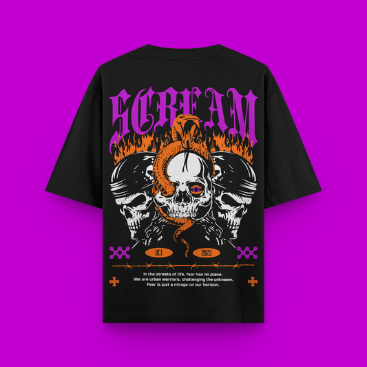 Camiseta Regular - Scream.