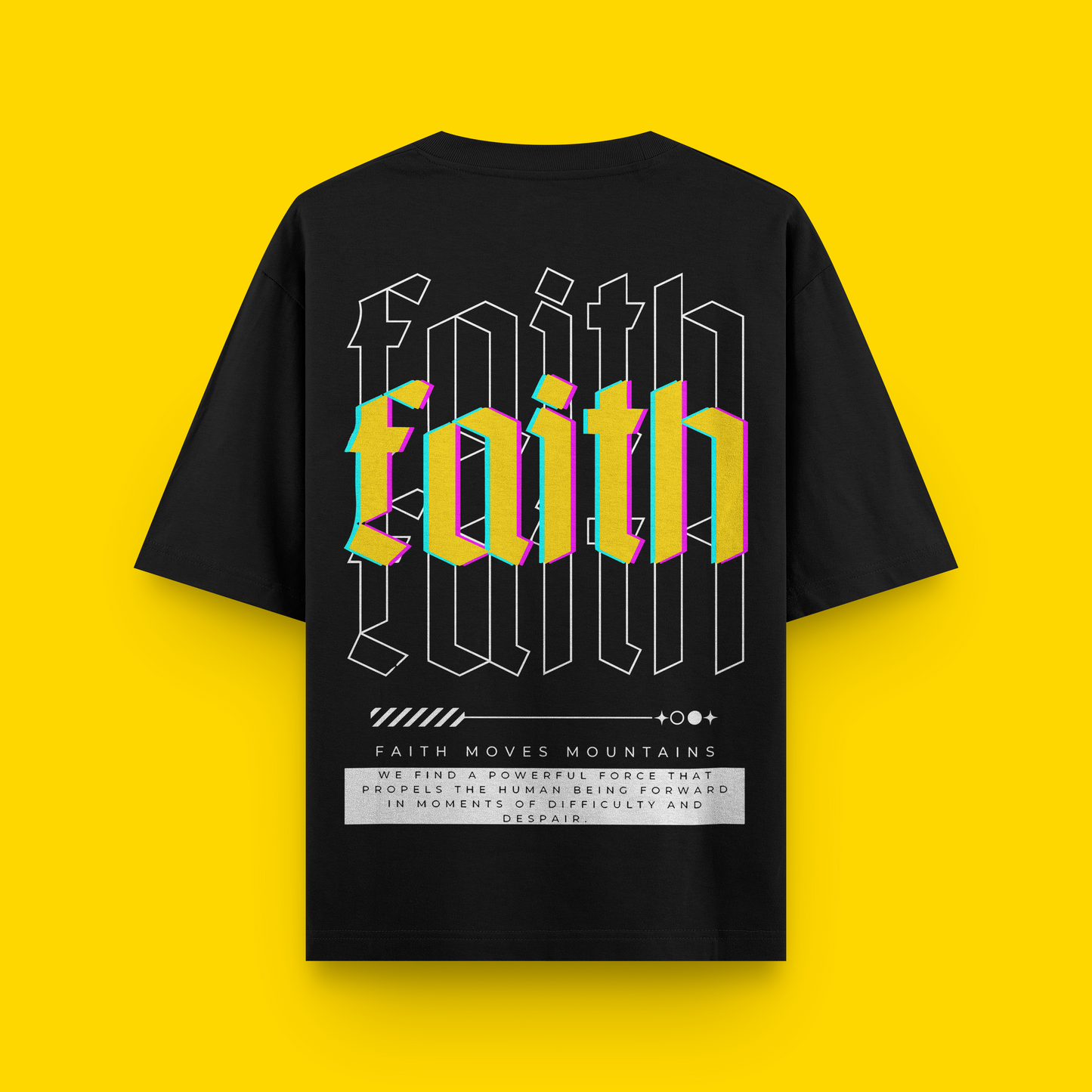 Camiseta Regular -Faith