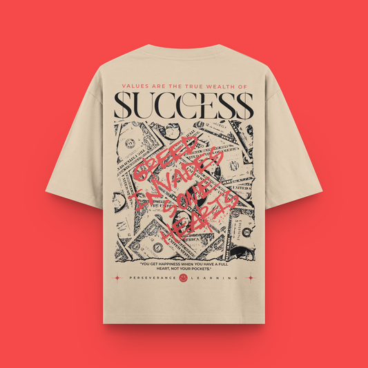 Camiseta Oversize - Success