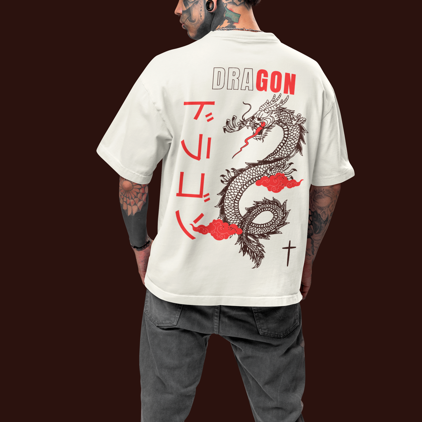 Camiseta Oversize - Dragon.